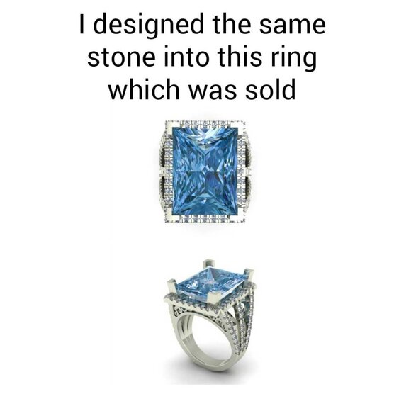 20CT Natural Blue Topaz. Loose Gemstone. Sky Blue or Baby Swiss Blue. - Picture 5 of 14